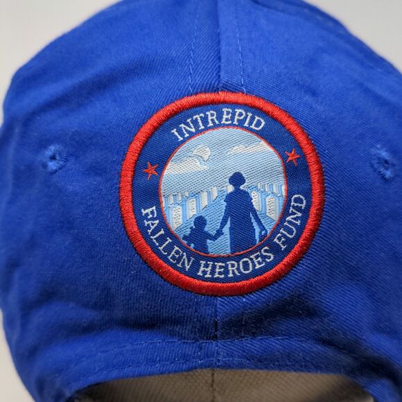 Napa Racing Men's Strapback Hat Blue OSFM Embroidered Logo Fallen Heroes Fund - Picture 10 of 15